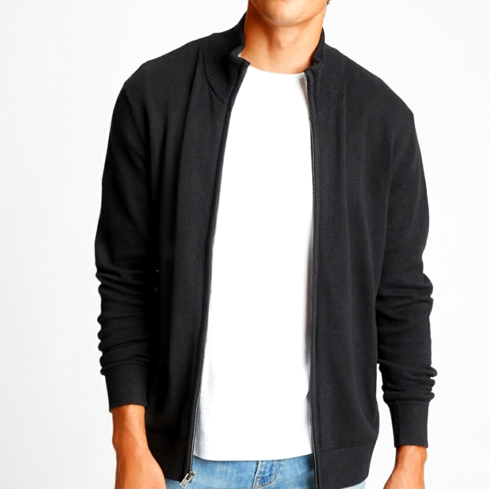 Zip Mock Sweater